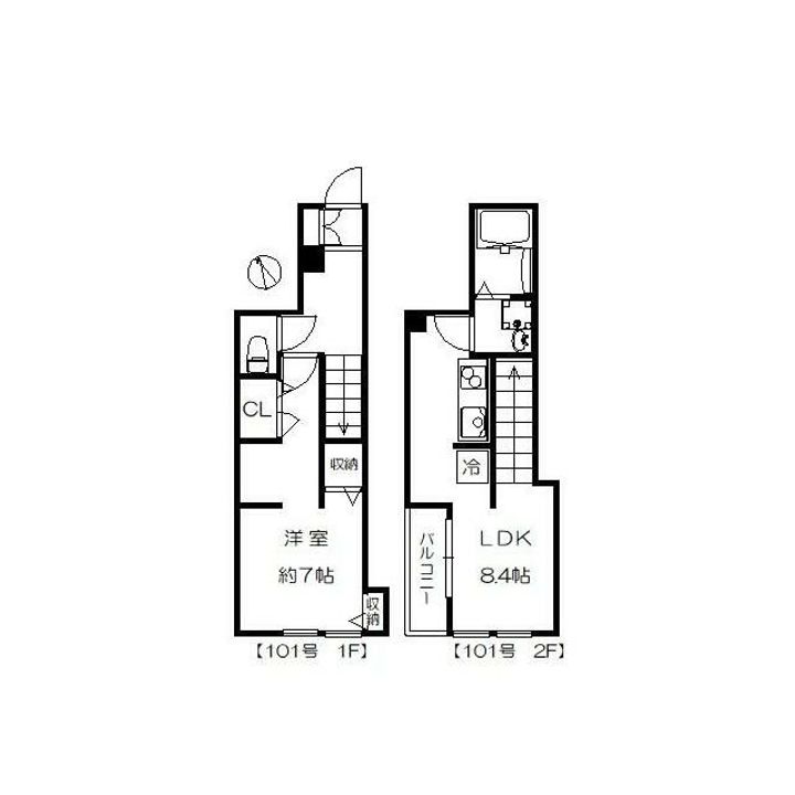 Casa Aspera Jiyugaokaの間取り