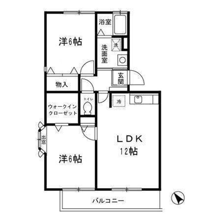ラ・グランドゥールの間取り
