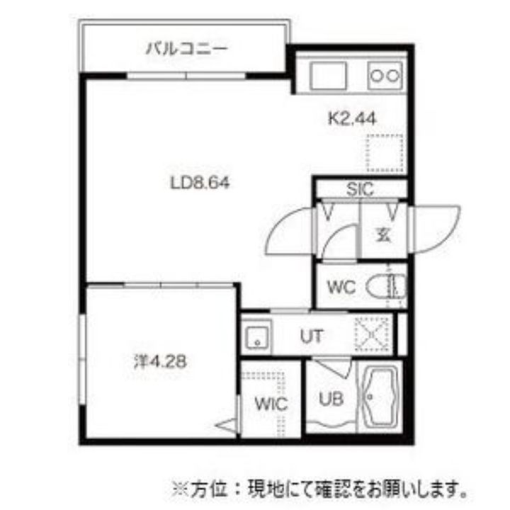 I Cube 札幌IIIの間取り