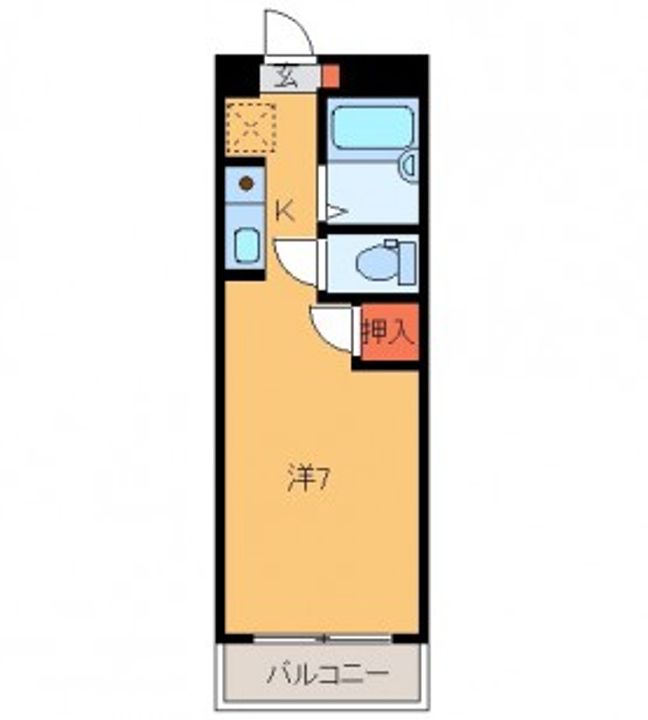 コンフォート正手の間取り