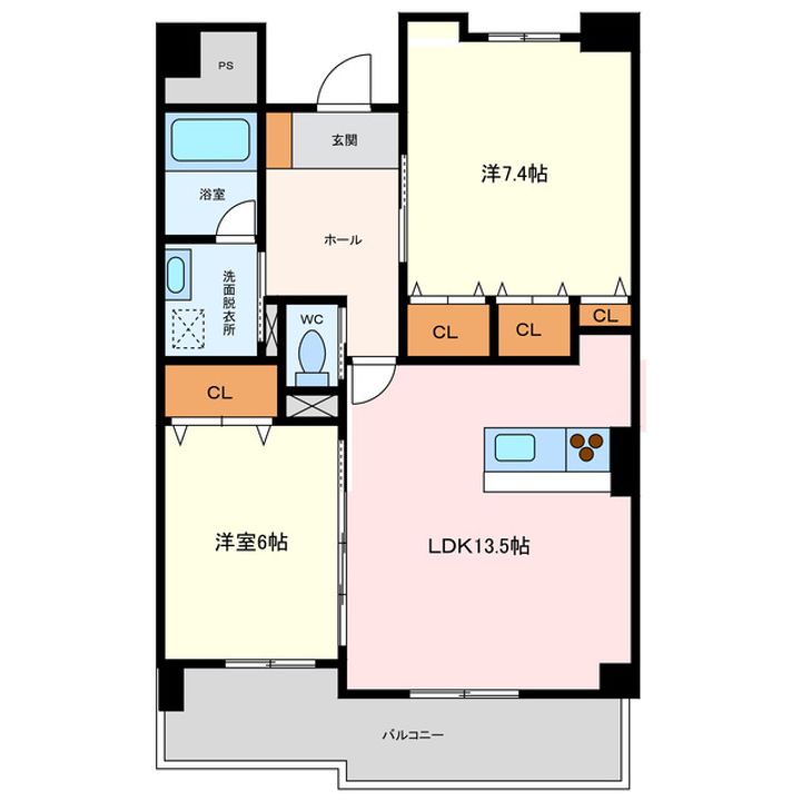 クレーネワンの間取り