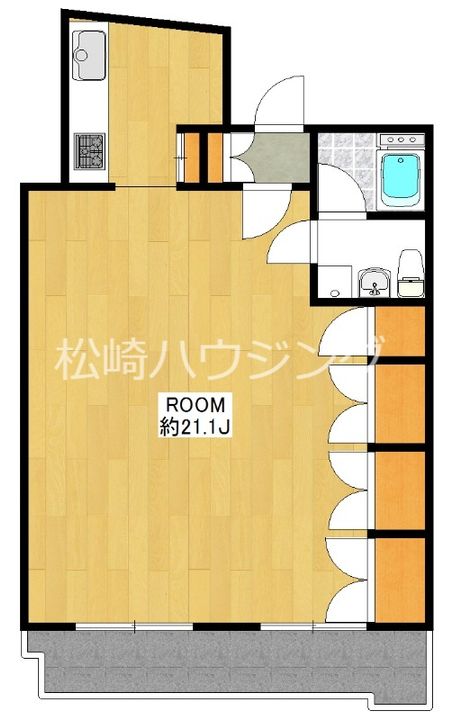 上高田4丁目団地1号棟の間取り