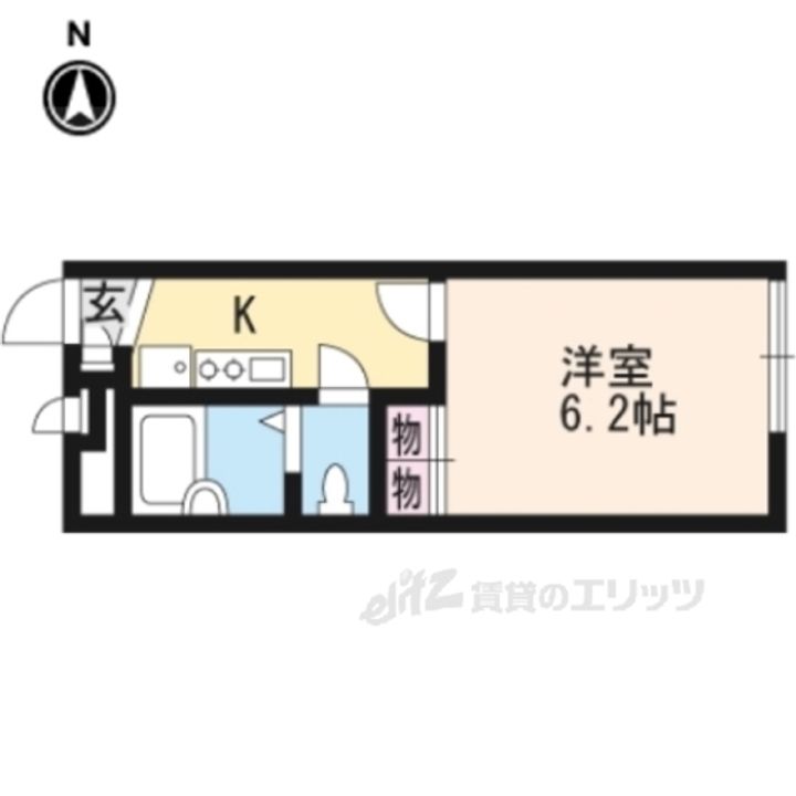 レオパレスプロスパの間取り