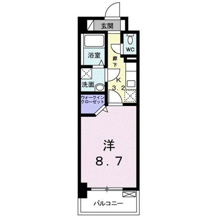 アコール アネックスの間取り