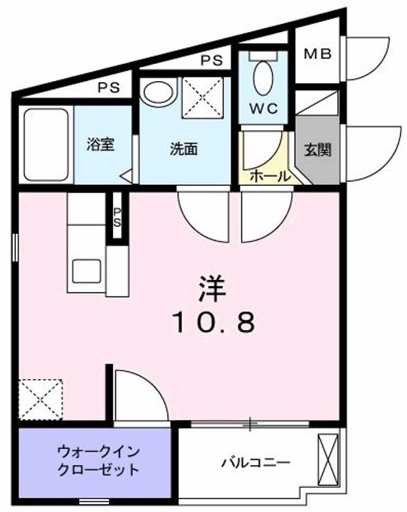 ミル・フィオーレの間取り