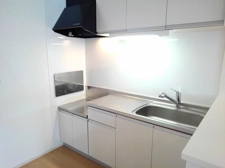 茨城県下妻市半谷(アパート)の賃貸物件のキッチン