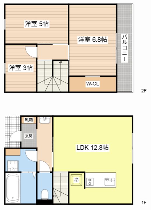 レガートの間取り