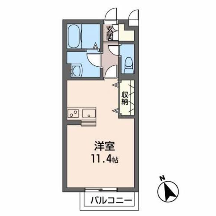 京都府福知山市和久市町(アパート)の賃貸物件の間取り