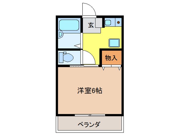 コ-ポAlyssumの間取り