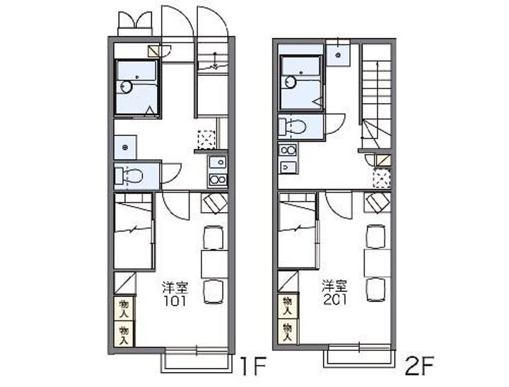 レオパレスドリームの間取り