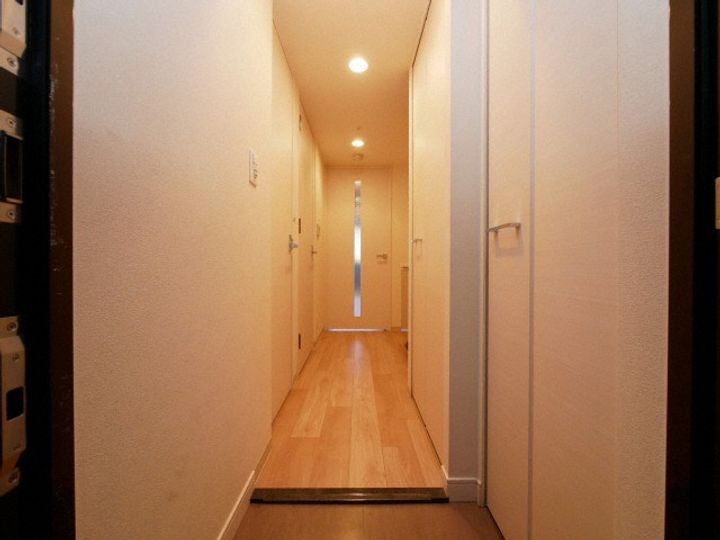 プレサンスOSAKA DOMECITY ワンダーの玄関