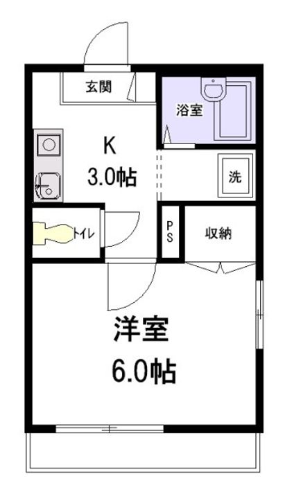 メゾン・ラメールの間取り