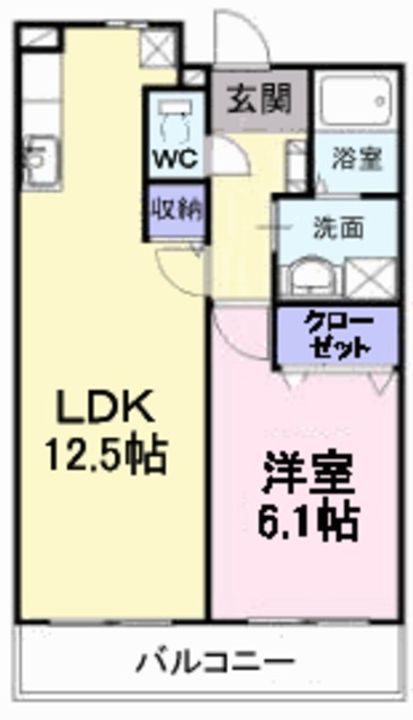 エストグリーンの間取り