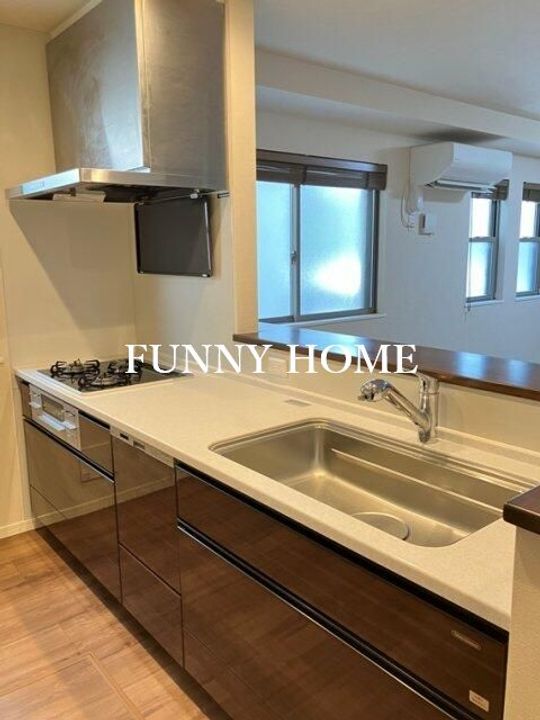 東京都世田谷区千歳台2(一戸建)の賃貸物件のキッチン