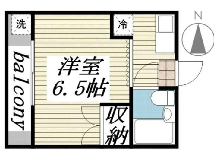 サンアベニュー師岡の間取り