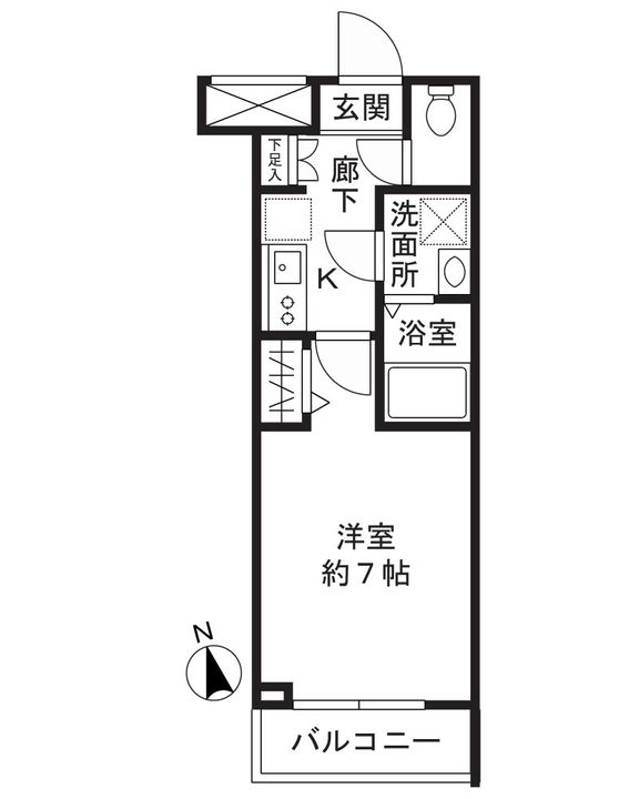 ビィ・フォルマ多摩川の間取り