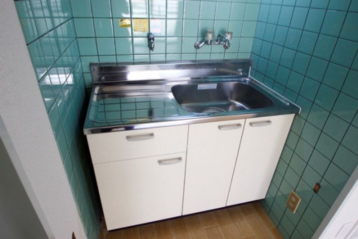 広島県広島市南区皆実町6(マンション)の賃貸物件のキッチン