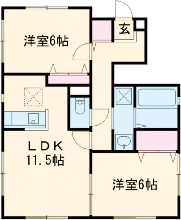 アルグレイ VIの間取り