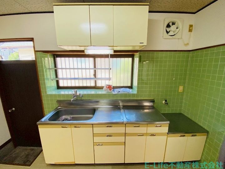熊本県菊池郡菊陽町大字津久礼(一戸建)の賃貸物件のキッチン