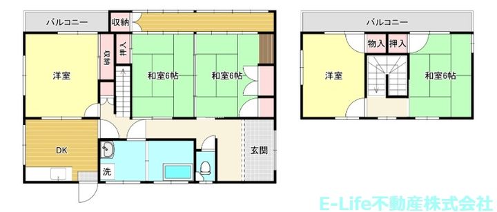 熊本県菊池郡菊陽町大字津久礼(一戸建)の賃貸物件の間取り