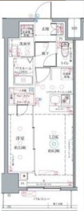クレヴィスタ名古屋上前津の間取り