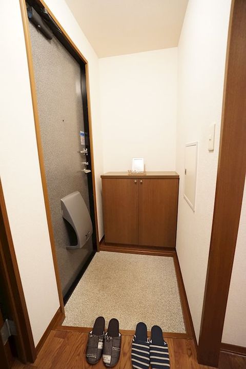 神奈川県厚木市下荻野(アパート)の賃貸物件の玄関