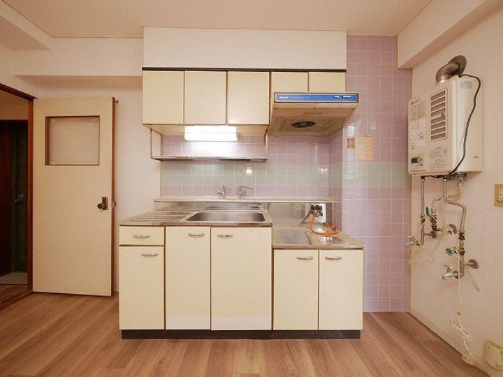 北海道札幌市中央区南五条西9(マンション)の賃貸物件のキッチン