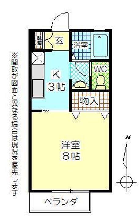 セジュール新川の間取り