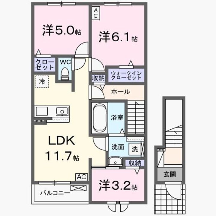 ヴィラ セレニティの間取り