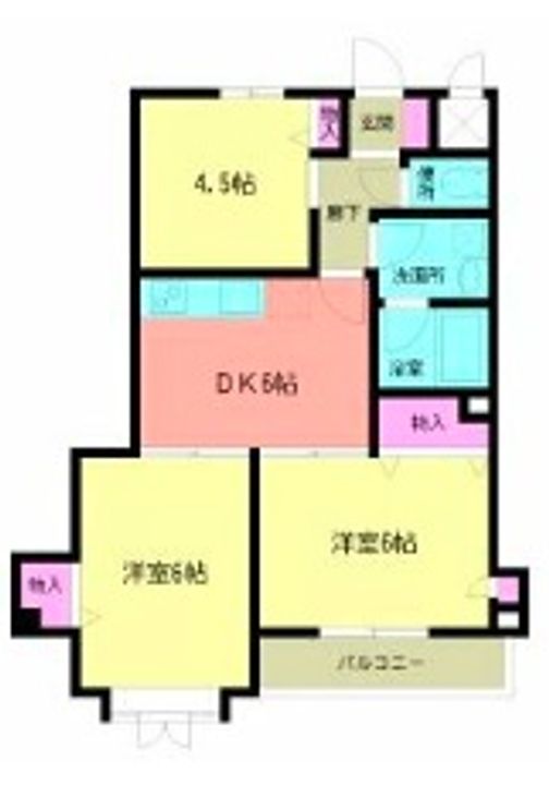 SRコートの間取り