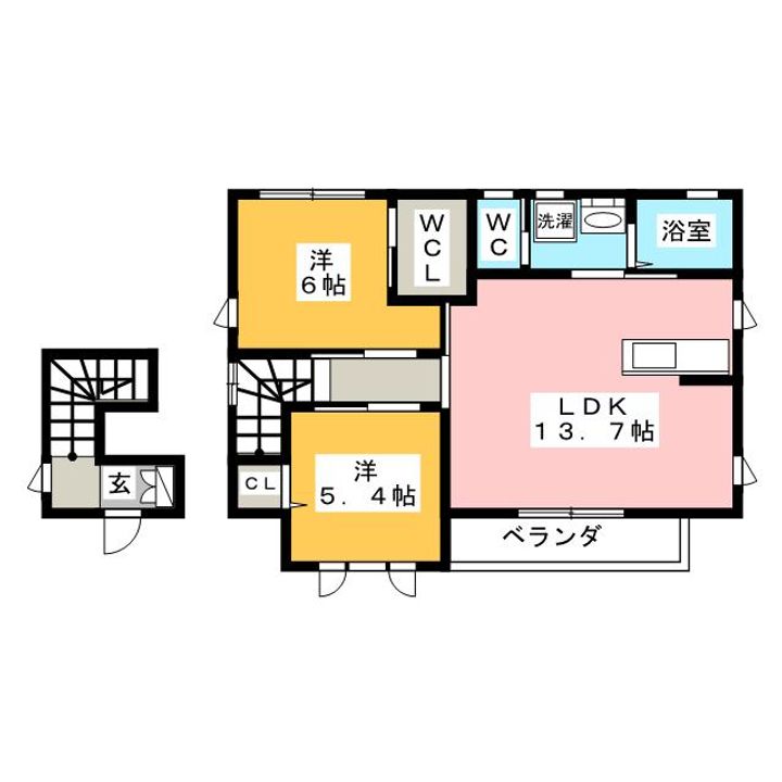 ニューポート未来の間取り