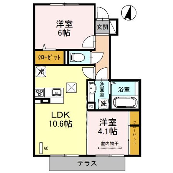 ルミナス伊万里の間取り