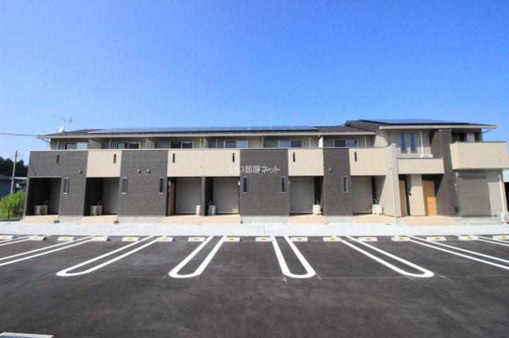 茨城県土浦市中貫(アパート)の賃貸物件の外観