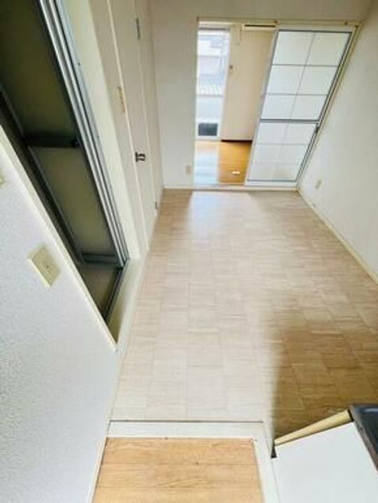 サンハイツの玄関