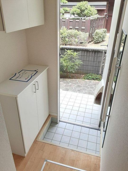 祇水庭 参の玄関