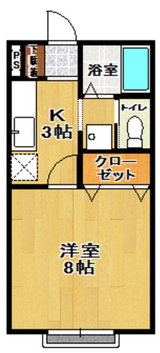 ユアプラザ水口の間取り