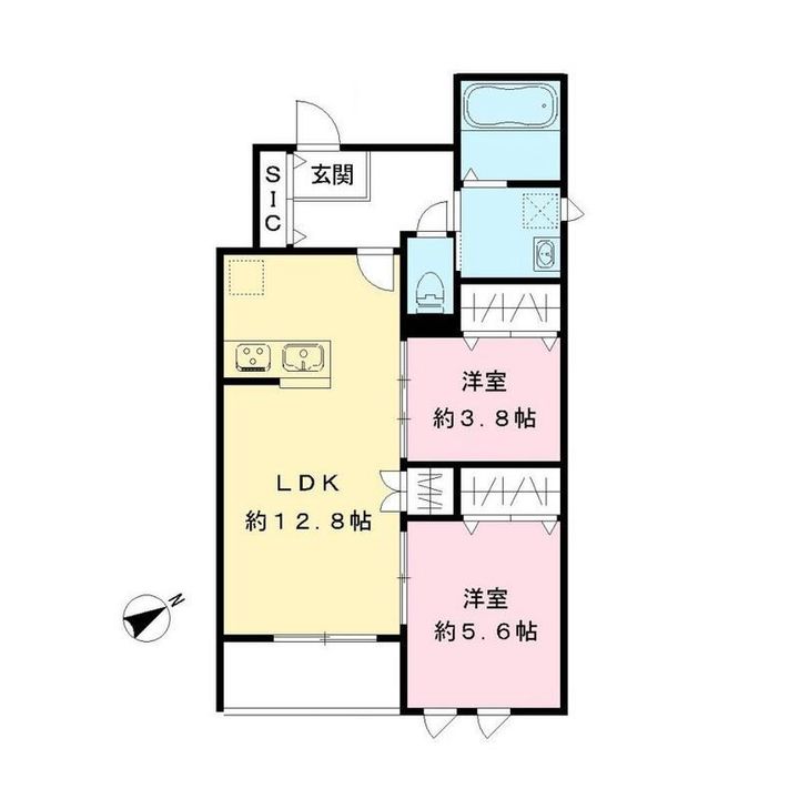千葉県浦安市富士見2(マンション)の賃貸物件の間取り