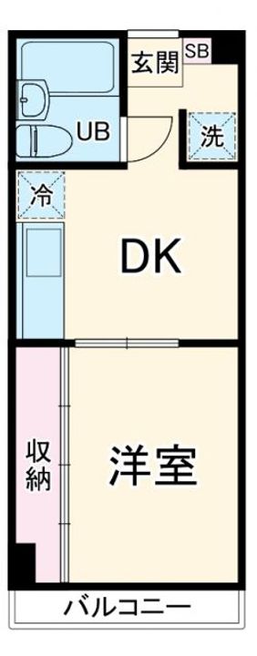ハイツリヴァ・スターの間取り