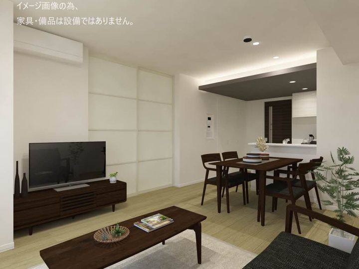 CLASSEUM連坊IIの居間