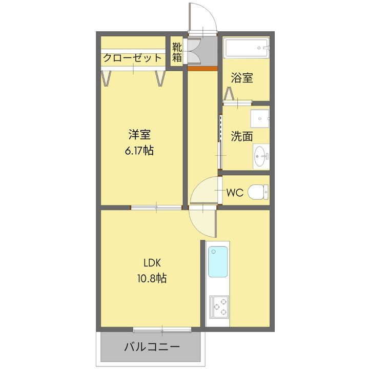 KARIN8の間取り