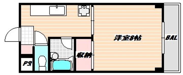 千葉県浦安市堀江5(マンション)の賃貸物件の間取り