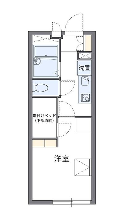 セイント東砂の間取り
