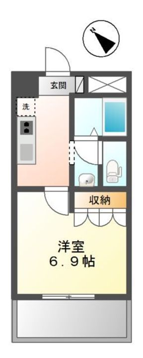 神奈川県伊勢原市桜台1(アパート)の賃貸物件の間取り