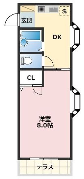 グリーンヒル山手の間取り