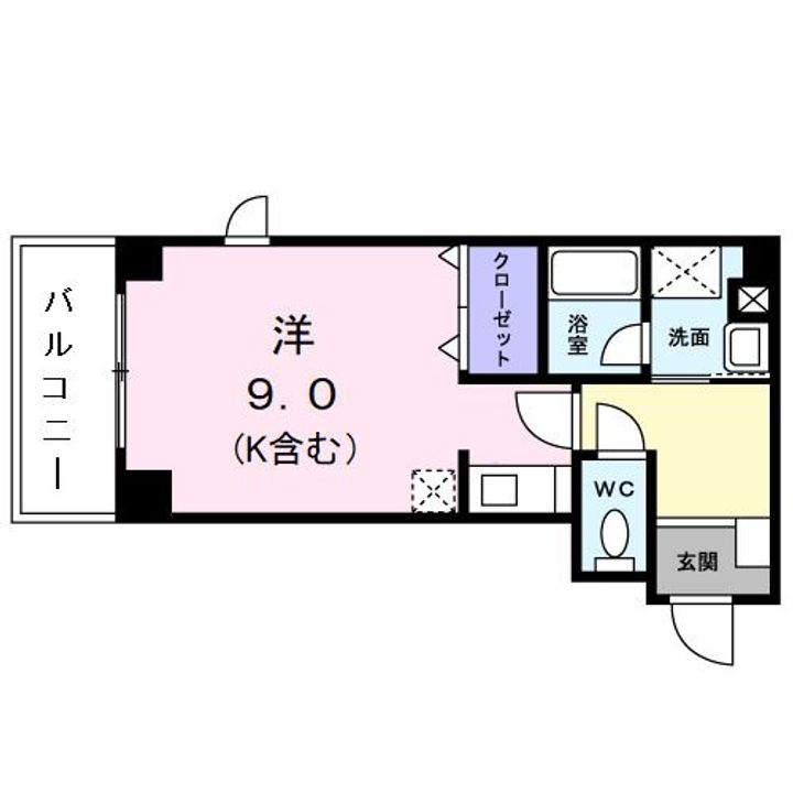 カーサ・コモドKの間取り