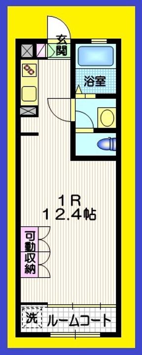 東京都練馬区練馬3(アパート)の賃貸物件の間取り