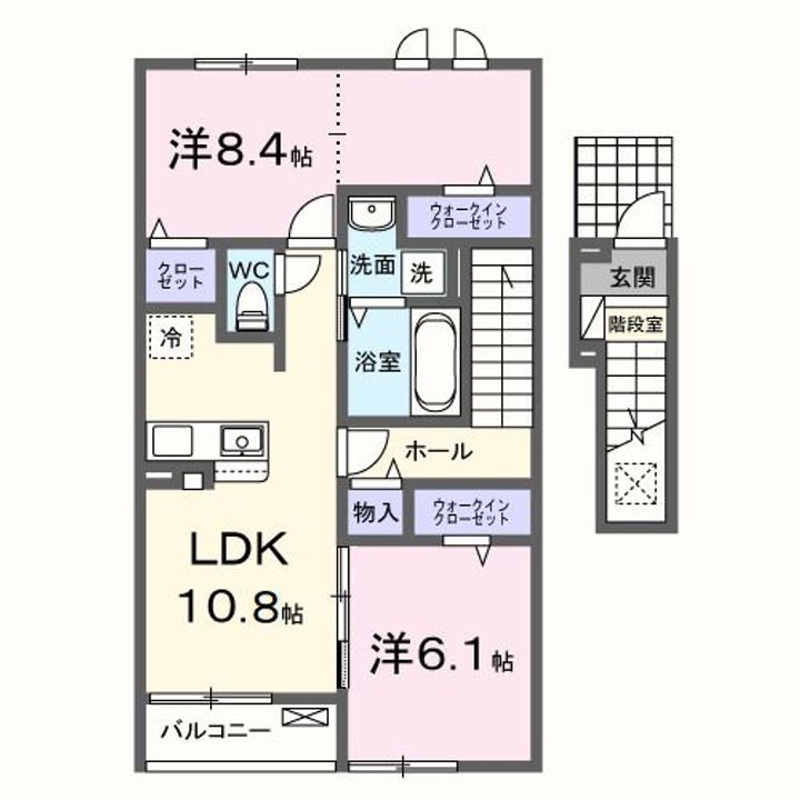 ビエントの間取り