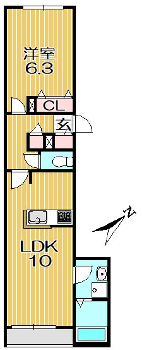 さくらハウスの間取り