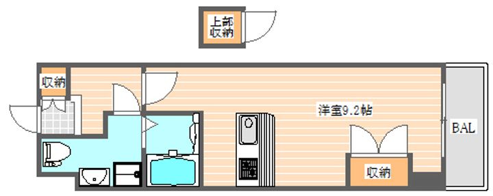 No.70 HARBOR SOUTH TOWERの間取り