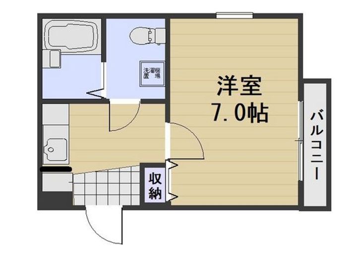 グリーンヒル中庄駅前の間取り